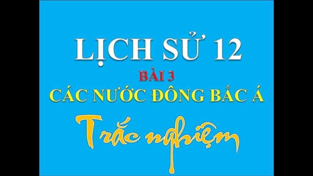 Các Câu Hỏi Trắc Nghiệm Thường Gặp